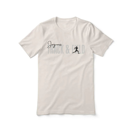 Personalized Hurdles Shirt With Modern Bold Design on a Unisex T-Shirt