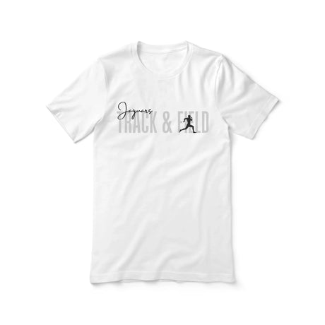 Personalized Hurdles Shirt With Modern Bold Design on a Unisex T-Shirt