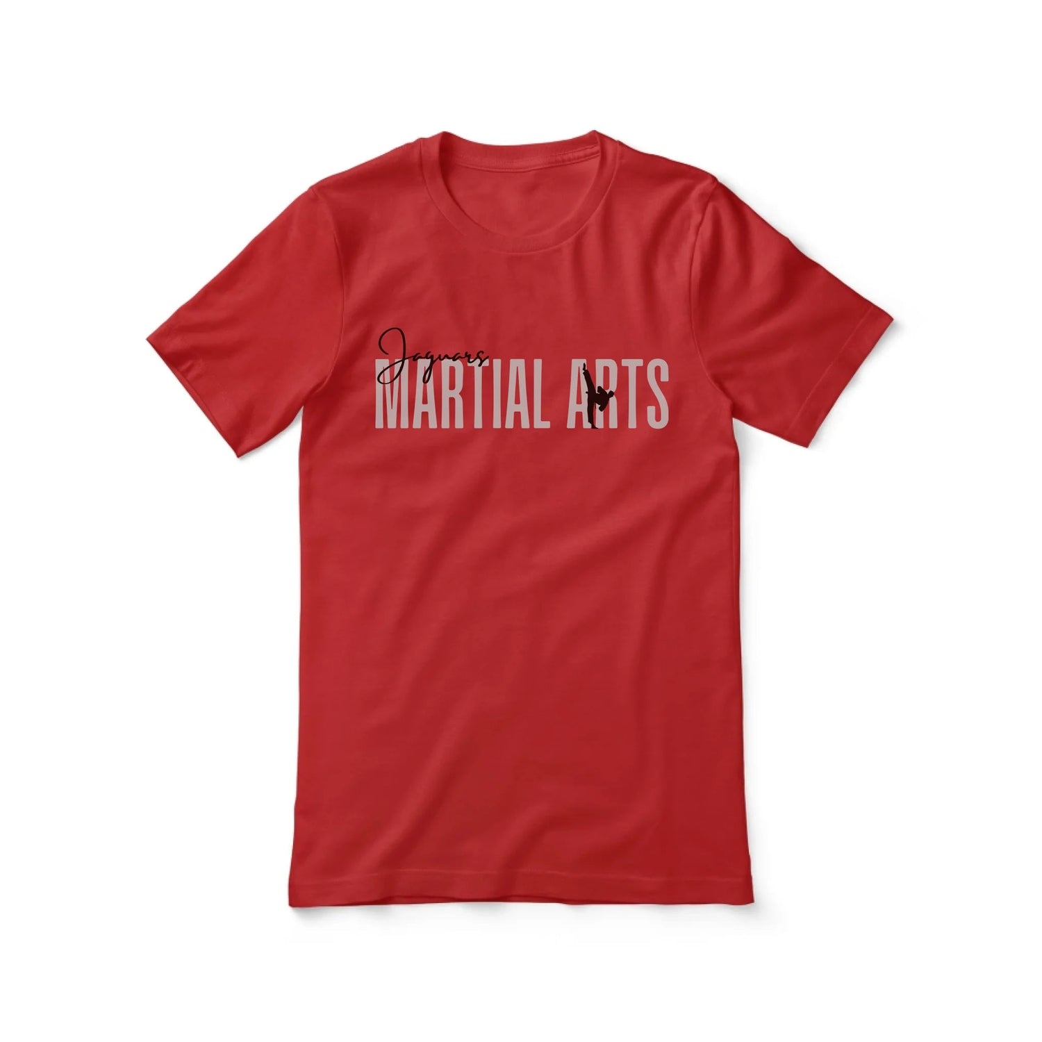 Personalized Martial Arts Shirt With Modern Bold Design on a Unisex T-Shirt