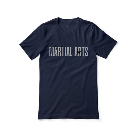 Personalized Martial Arts Shirt With Modern Bold Design on a Unisex T-Shirt