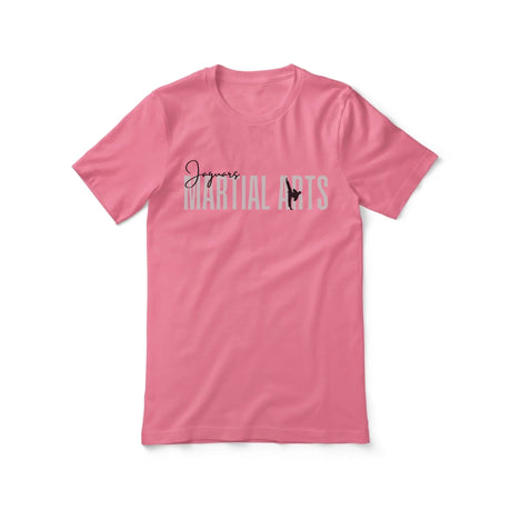 Personalized Martial Arts Shirt With Modern Bold Design on a Unisex T-Shirt