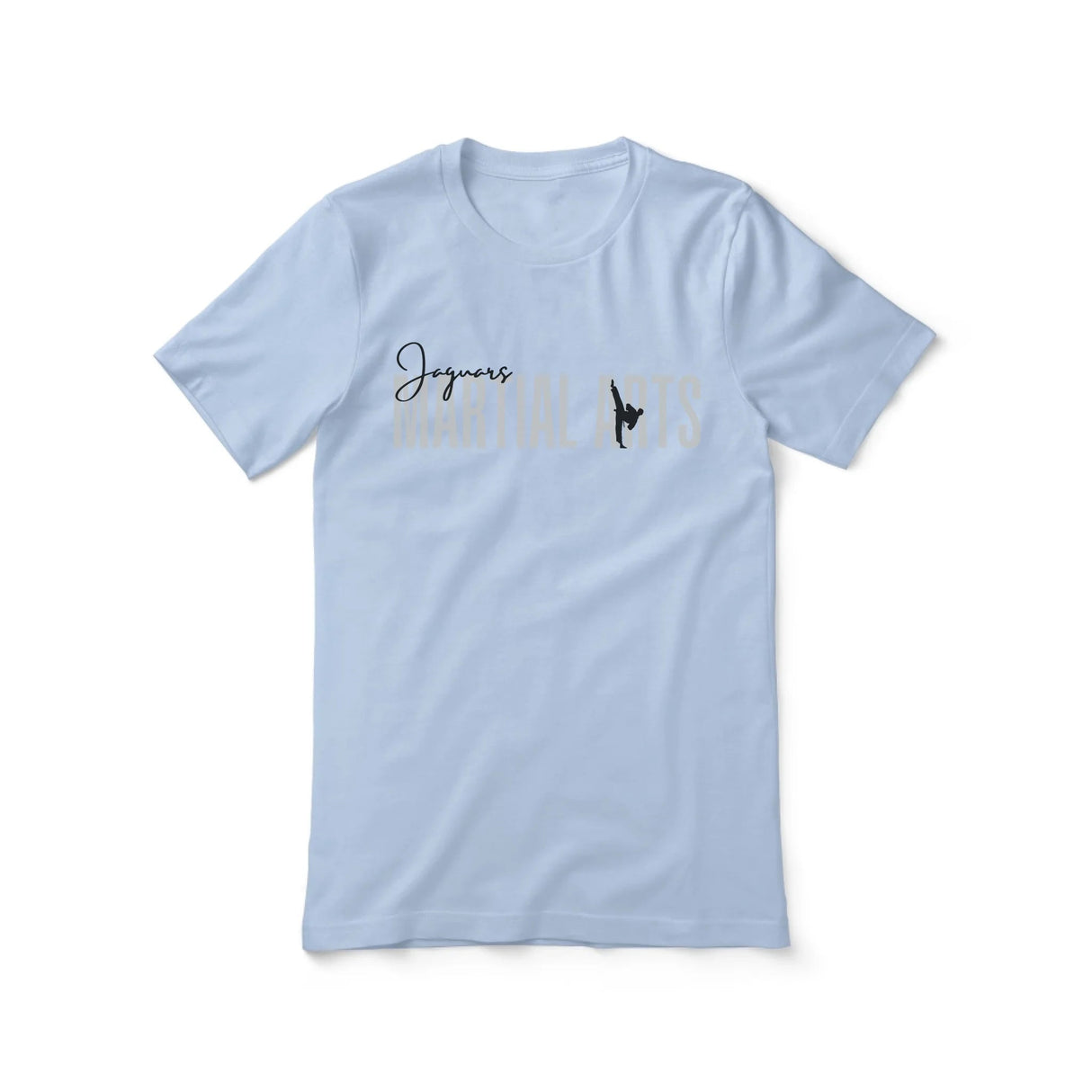 Personalized Martial Arts Shirt With Modern Bold Design on a Unisex T-Shirt