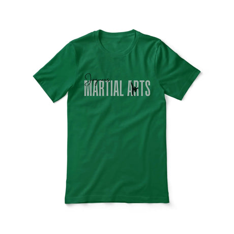 Personalized Martial Arts Shirt With Modern Bold Design on a Unisex T-Shirt