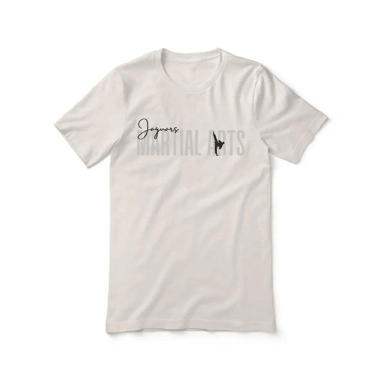 Personalized Martial Arts Shirt With Modern Bold Design on a Unisex T-Shirt