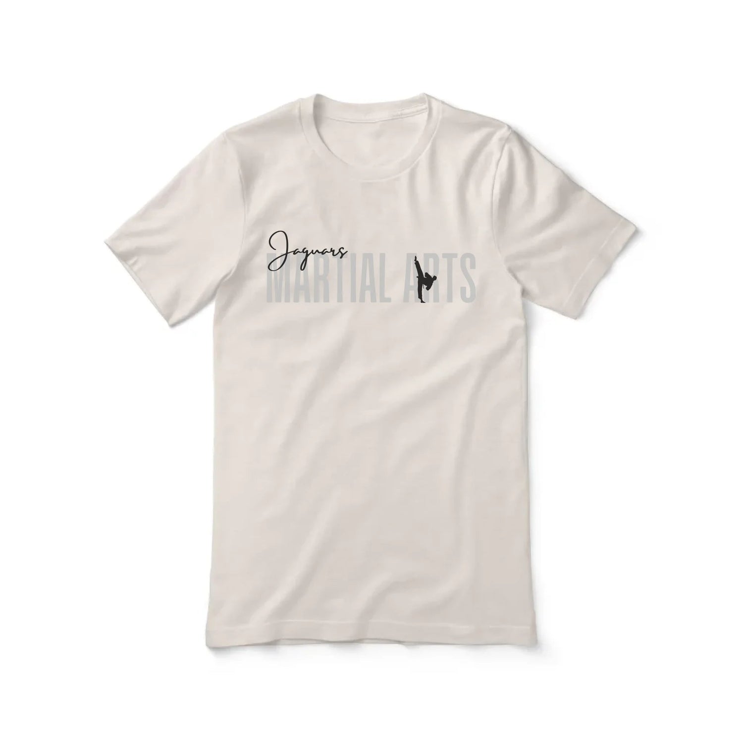 Personalized Martial Arts Shirt With Modern Bold Design on a Unisex T-Shirt
