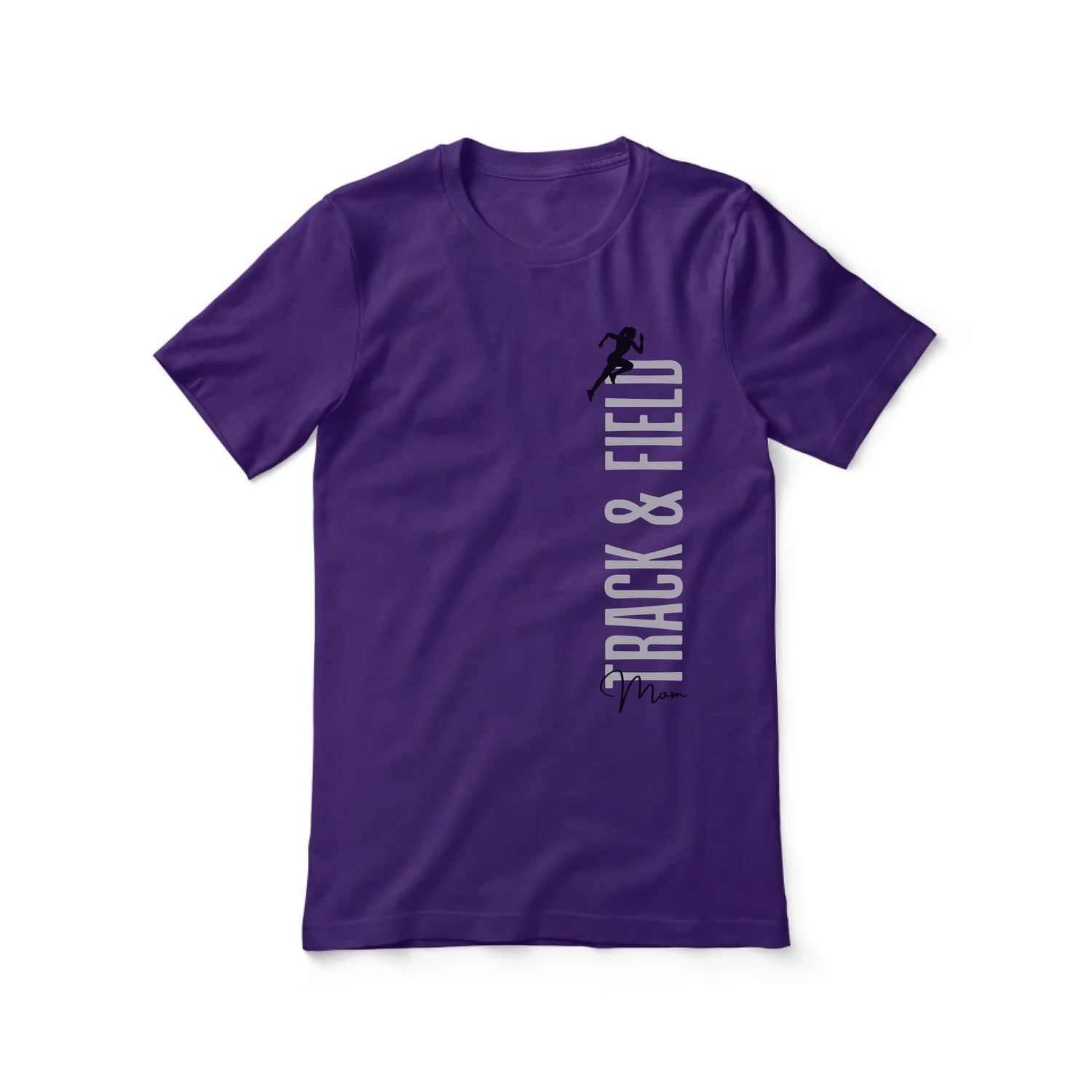 Personalized Pole Vault Mom Shirt With Mascot, Icon, and Pole Vaulter Name on a Unisex T-Shirt