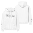 Personalized Shot put on a Hoodie With Modern Bold Designs and Shot putter Name on Sleeve on a Hoodie