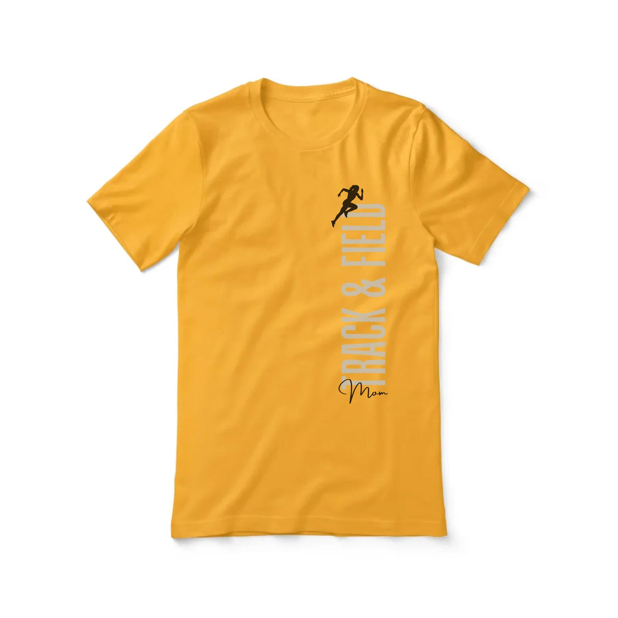 Personalized Shot put Mom Shirt With Mascot, Icon, and Shot putter Name on a Unisex T-Shirt