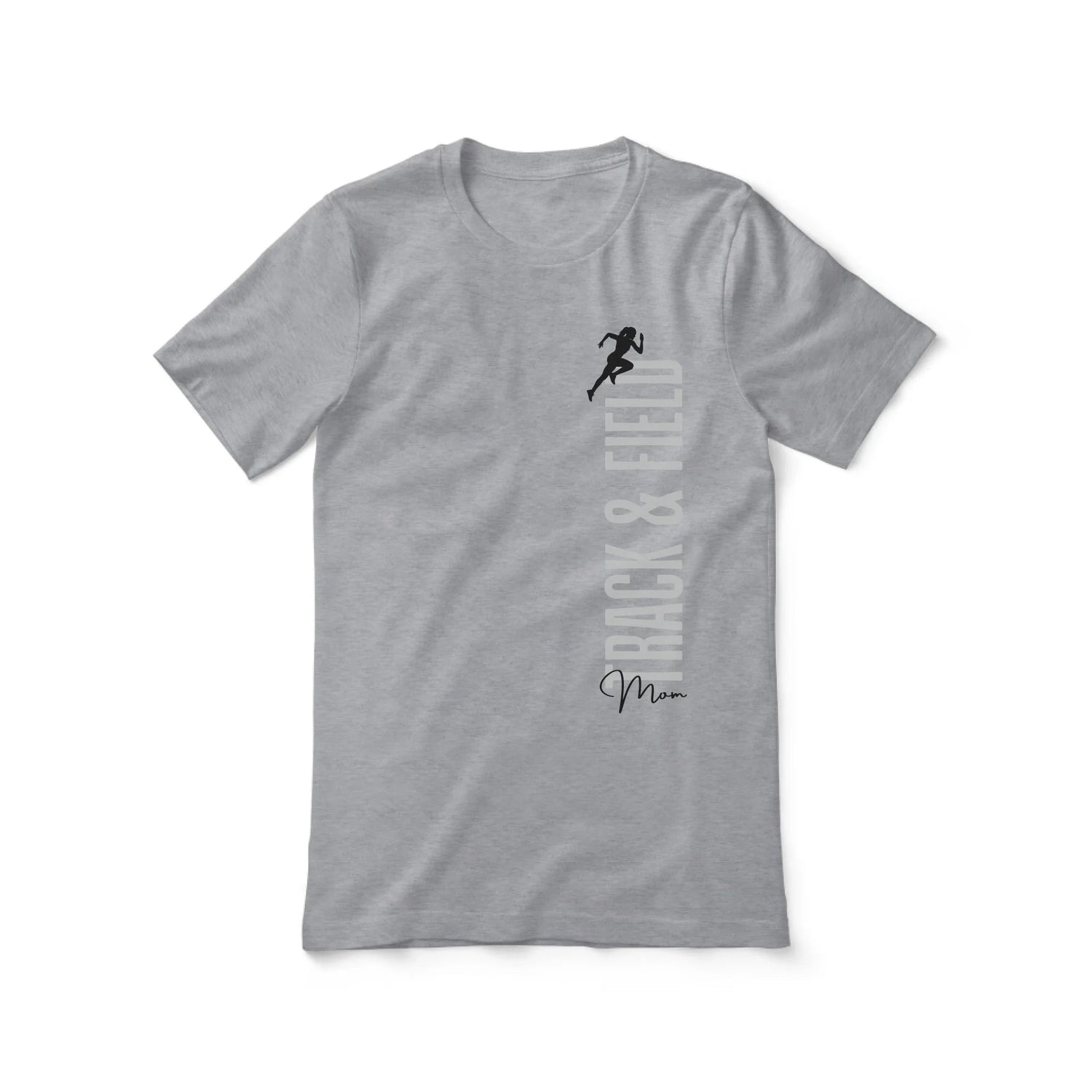 Personalized Shot put Mom Shirt With Mascot, Icon, and Shot putter Name on a Unisex T-Shirt