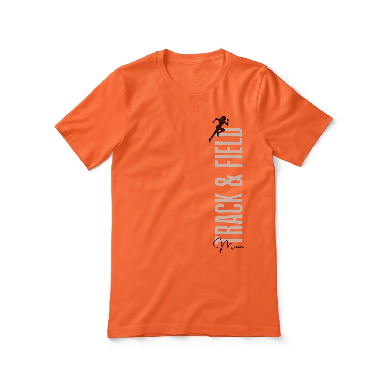 Personalized Shot put Mom Shirt With Mascot, Icon, and Shot putter Name on a Unisex T-Shirt