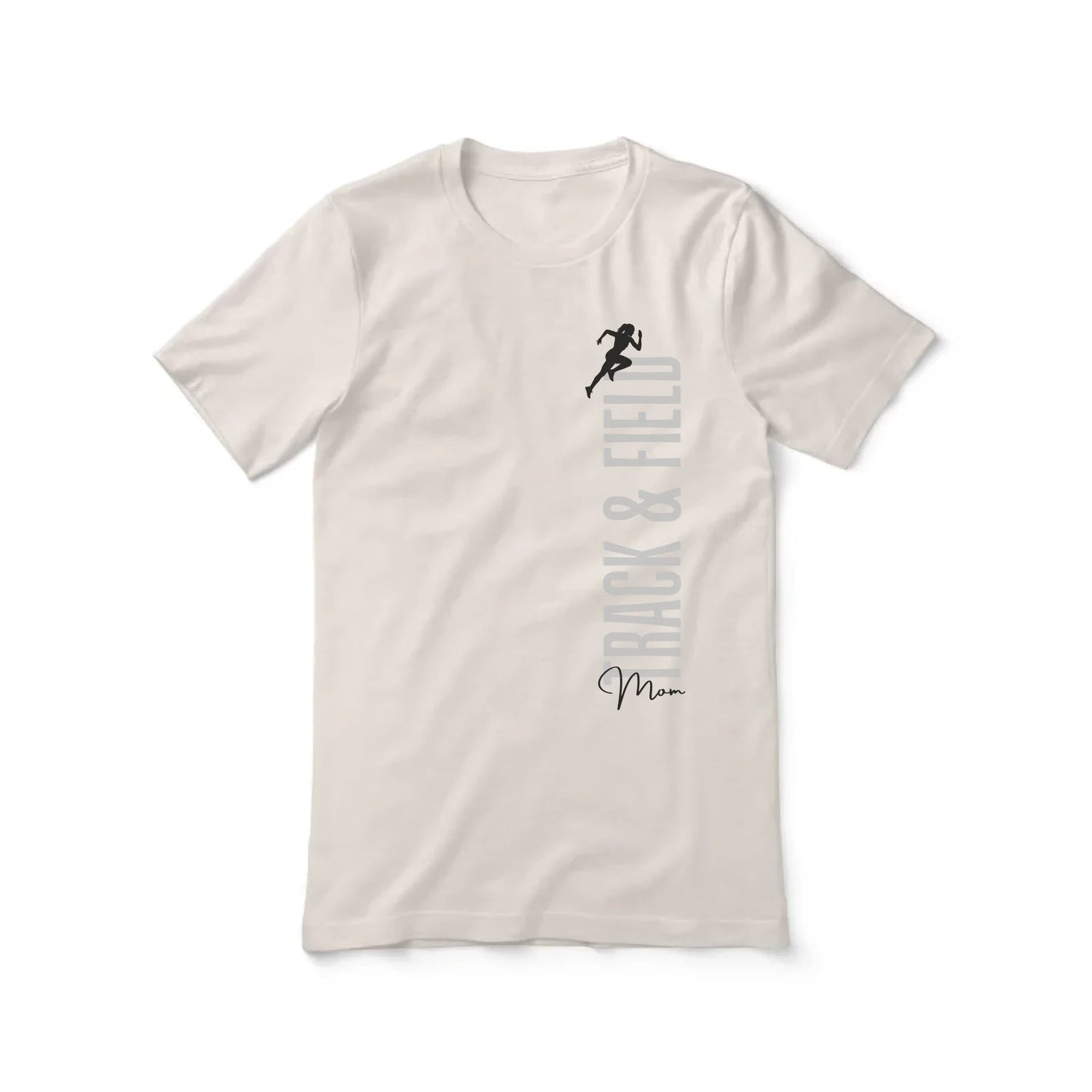 Personalized Shot put Mom Shirt With Mascot, Icon, and Shot putter Name on a Unisex T-Shirt