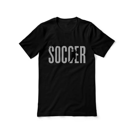 Personalized Soccer Shirt With Modern Bold Design on a Unisex T-Shirt