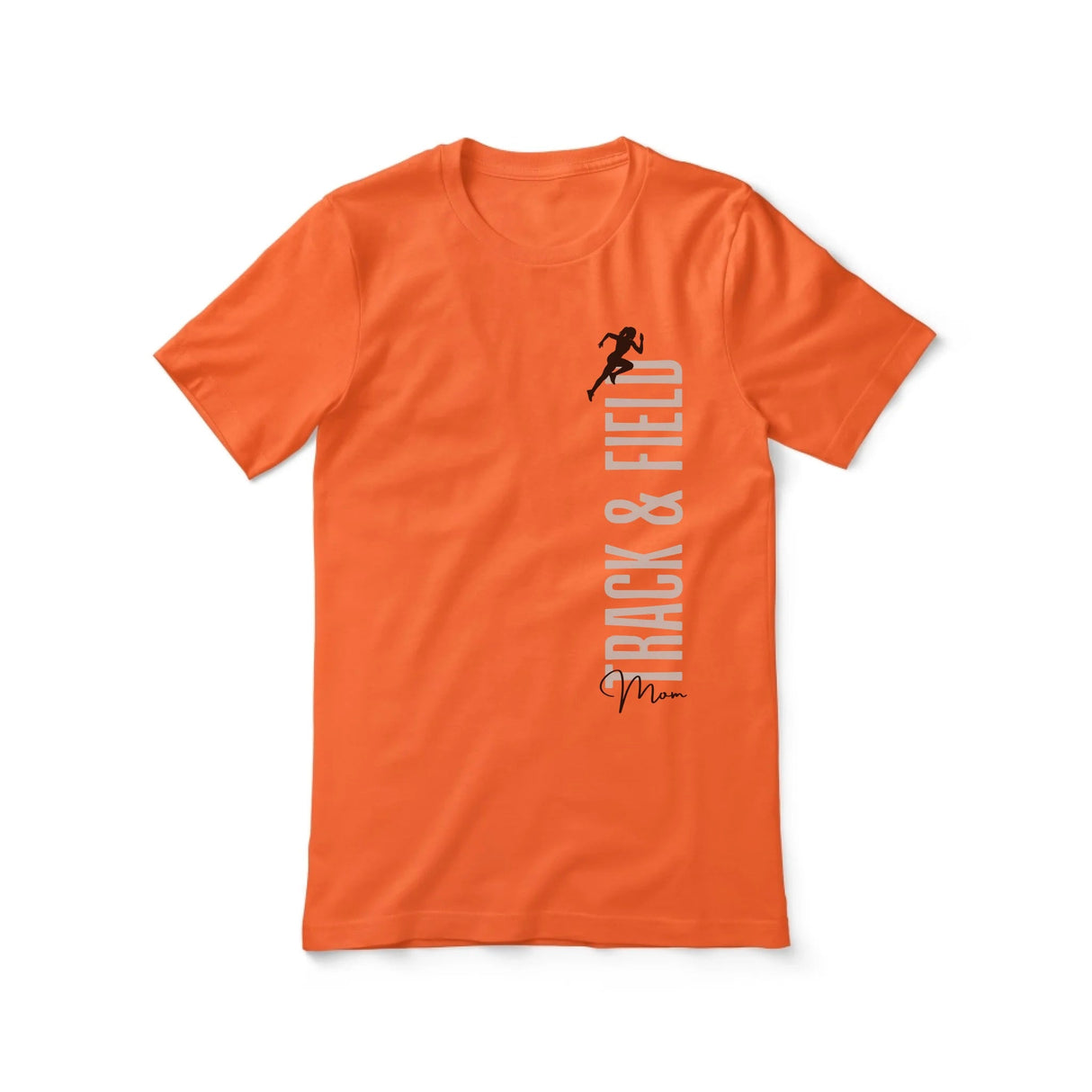 Personalized Sprint Mom Shirt With Mascot, Icon, and Sprinter Name on a Unisex T-Shirt