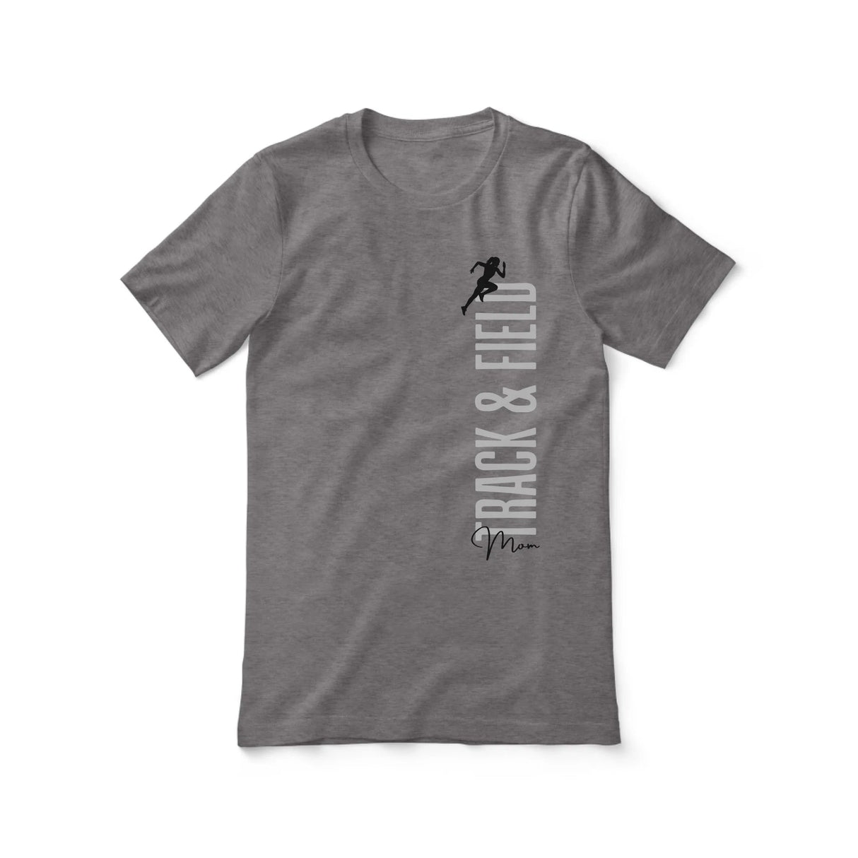 Personalized Sprint Mom Shirt With Mascot, Icon, and Sprinter Name on a Unisex T-Shirt