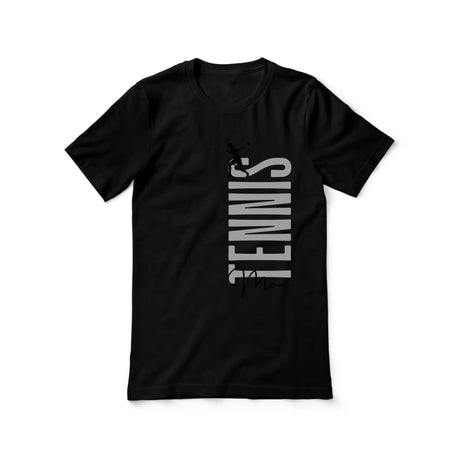 Personalized Tennis Mom Shirt With Mascot, Icon, and Tennis Player Name on a Unisex T-Shirt