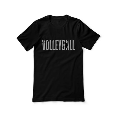 Personalized Volleyball Shirt With Modern Bold Design on a Unisex T-Shirt