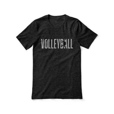 Personalized Volleyball Shirt With Modern Bold Design on a Unisex T-Shirt