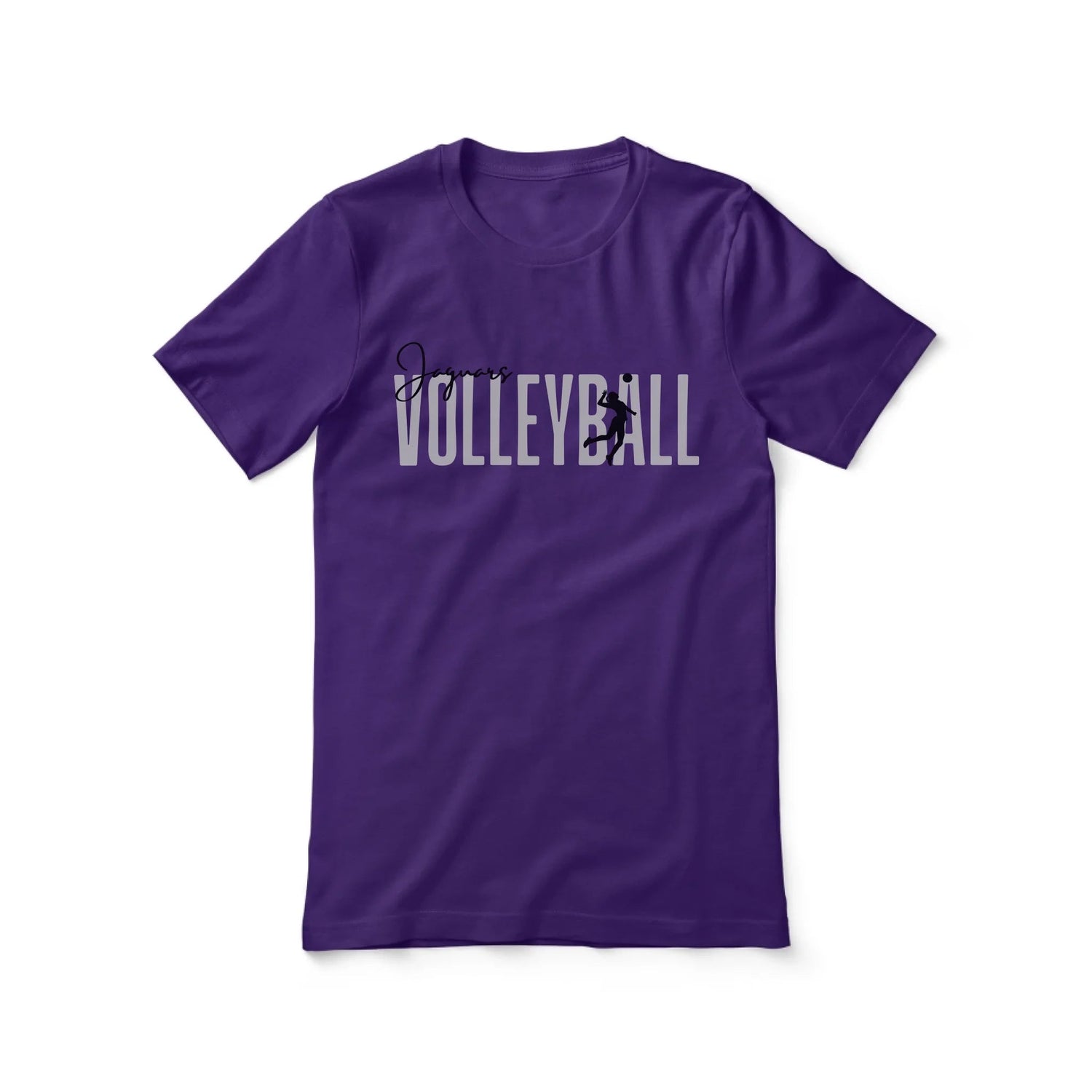 Personalized Volleyball Shirt With Modern Bold Design on a Unisex T-Shirt