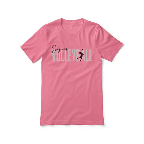 Personalized Volleyball Shirt With Modern Bold Design on a Unisex T-Shirt