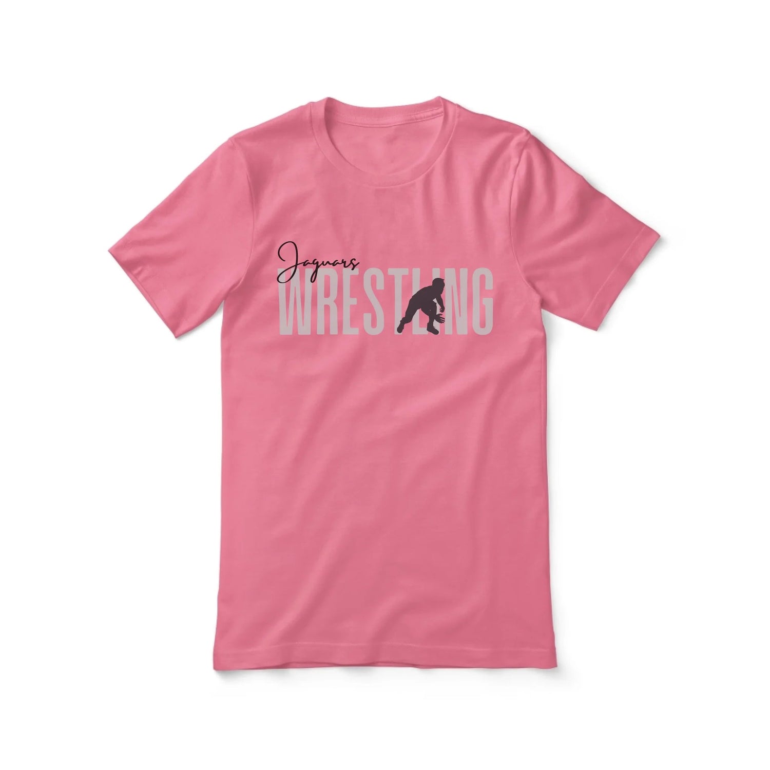Personalized Wrestling Shirt With Modern Bold Design on a Unisex T-Shirt