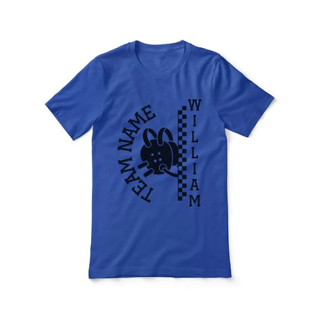 Personalized Wrestling Shirt With Team and Wrestler Name on a Unisex T-Shirt
