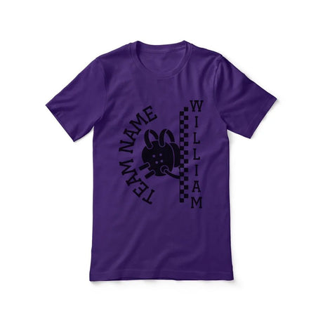 Personalized Wrestling Shirt With Team and Wrestler Name on a Unisex T-Shirt