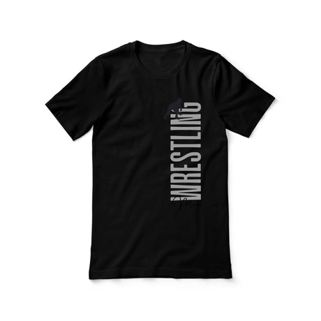 Personalized Wrestling Mom Shirt With Mascot, Icon, and Wrestler Name on a Unisex T-Shirt