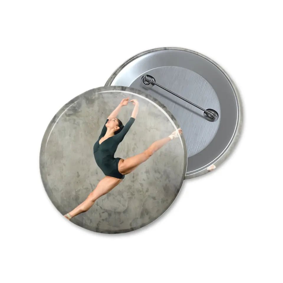 Custom Dancer Photo on a Button
