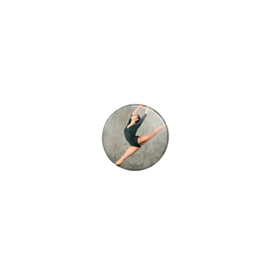 Custom Dancer Photo on a Button