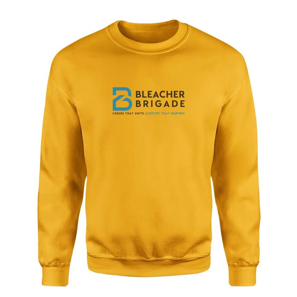 Bleacher Brigade: Cheers That Unite, Support That Inspires Crewneck on a Sweatshirt