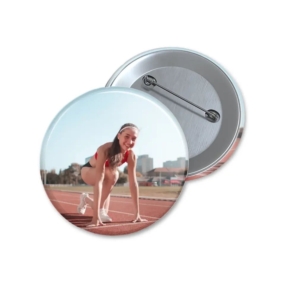 Custom Sprinter Photo on a Button