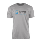 bleacher brigade cheers that unite support that inspires design on a mens t-shirt