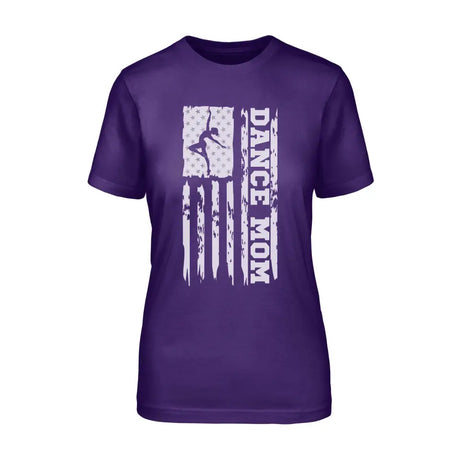 Dance Mom Vertical Flag | Unisex T-Shirt | White Graphic