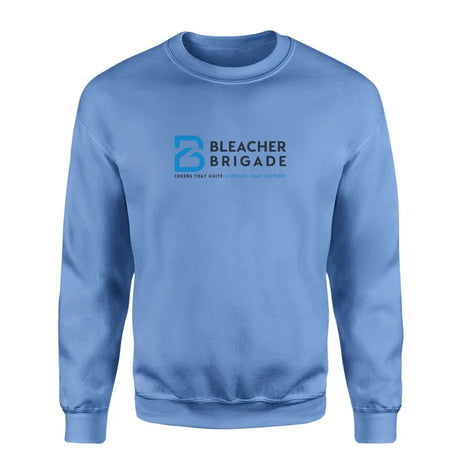 bleacher brigade cheers that unite support that inspires crewneck on a sweatshirt