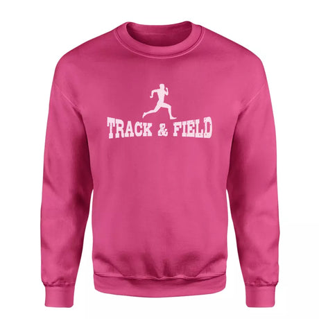 basic sprint with sprinter icon on a sweatshirt with a white graphic