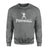 basic football with football player icon on a sweatshirt with a white graphic