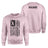 Tennis Grandma Vertical Flag With Tennis Player Name on a Sweatshirt with a Black Graphic