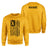 Tennis Grandma Vertical Flag With Tennis Player Name on a Sweatshirt with a Black Graphic