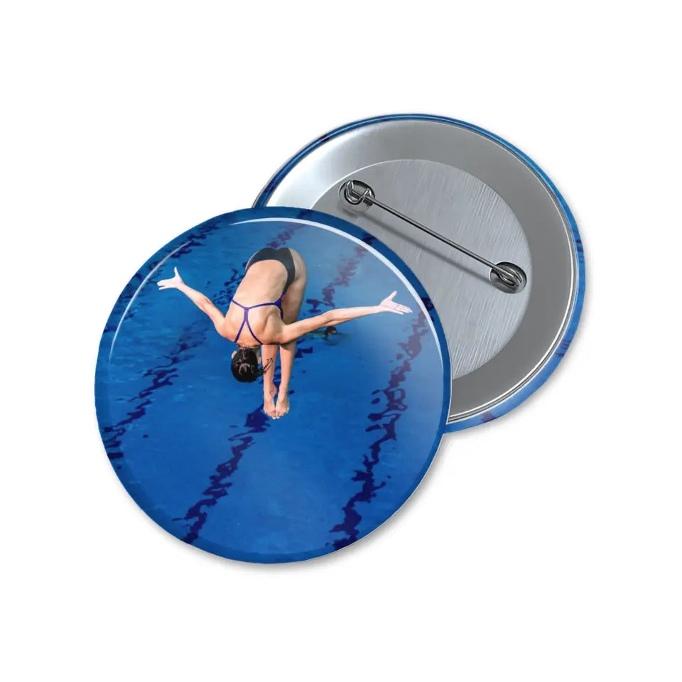 custom diver photo button