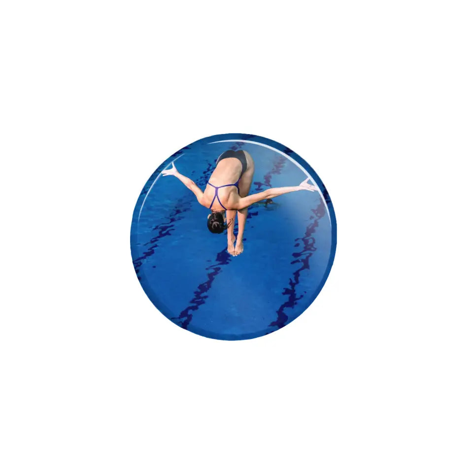 custom diver photo button