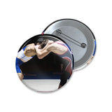 custom wrestler photo button