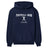 football mom with football player icon and football player name on a hoodie with a white graphic