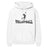 Basic Volleyball with Volleyball Player Icon on a Hoodie with a Black Graphic