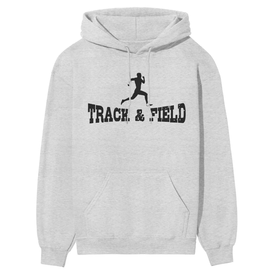 Basic Sprint with Sprinter Icon on a Hoodie with a Black Graphic