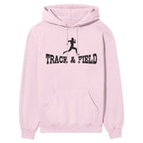 Basic Sprint with Sprinter Icon on a Hoodie with a Black Graphic