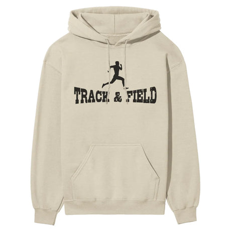 Basic Sprint with Sprinter Icon on a Hoodie with a Black Graphic