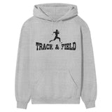 Basic Sprint with Sprinter Icon on a Hoodie with a Black Graphic