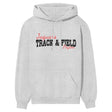 Custom Sprint Mascot and Sprinter Name on a Hoodie with a Black Graphic