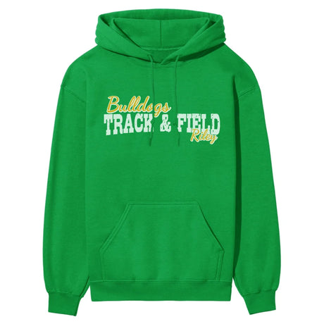 Custom Sprint Mascot and Sprinter Name on a Hoodie with a White Graphic