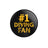 Personalized #1 Diving Fan on a Button